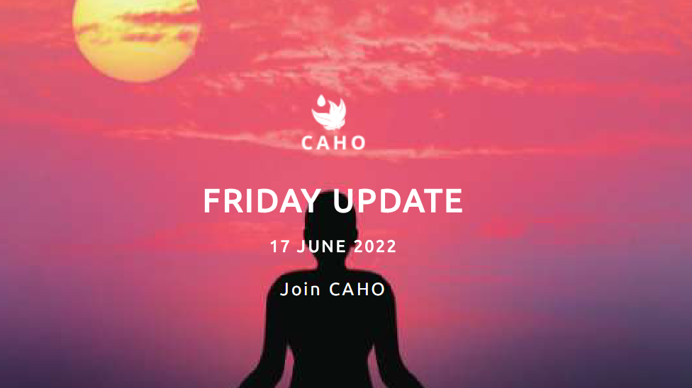 CAHO Friday Update